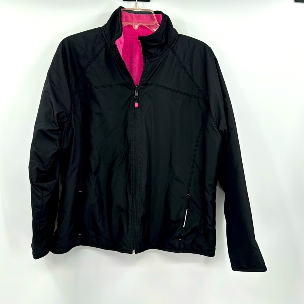 Ac-tiv-ology Black & Pink Reversible, WindbreakerJacket